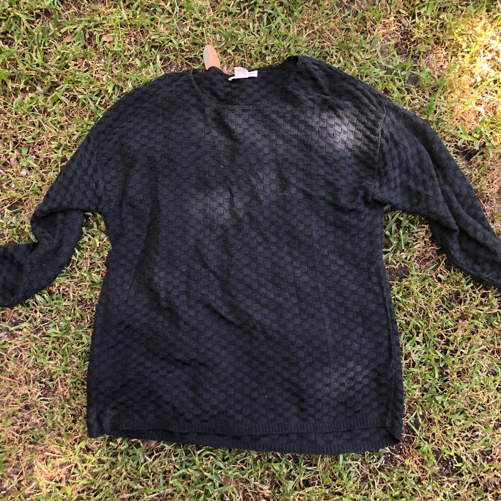 Black sweater